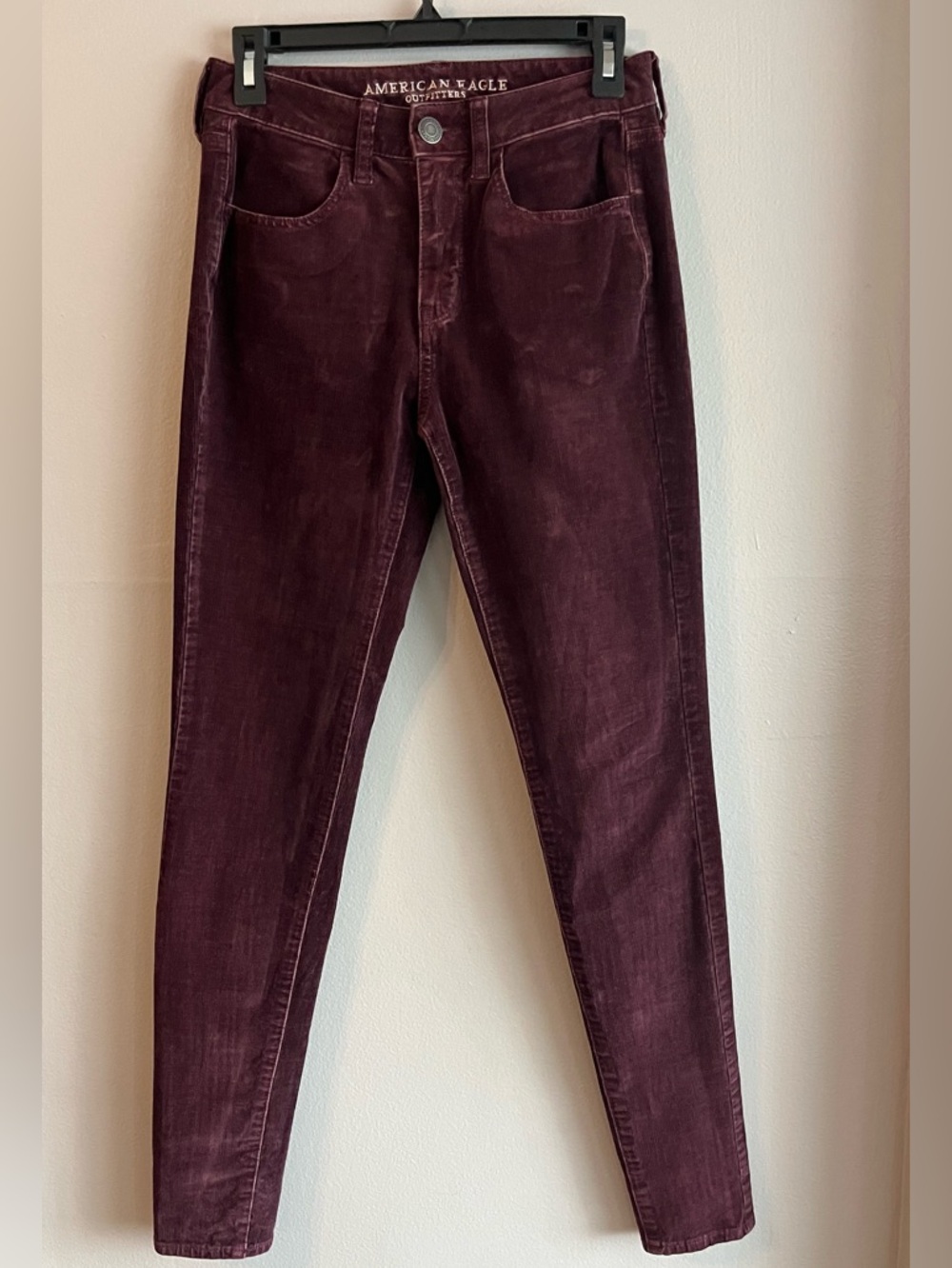 American Eagle Outfitters Skinny Jeans - Deep Wine